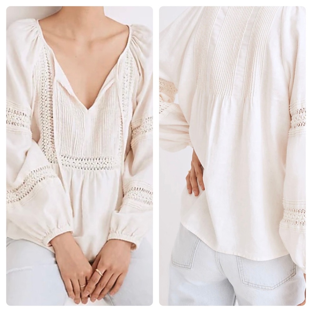 Madewell flowy top